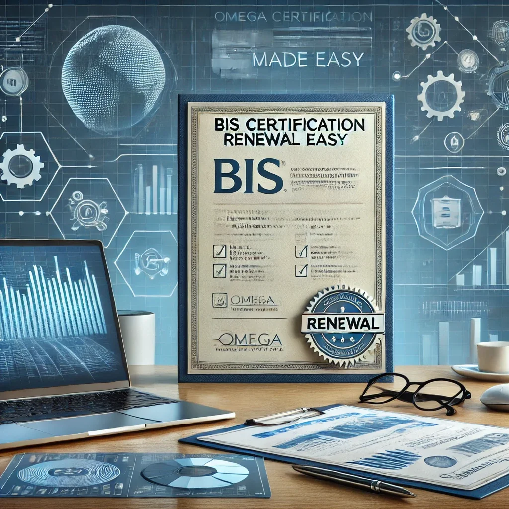 DALL·E 2024 12 09 10.36.16 An Image Representing BIS Certification Renewal Showcasing A Professional Business Setting. The Central Focus Is A BIS Certificate With A Renewal Sta 1